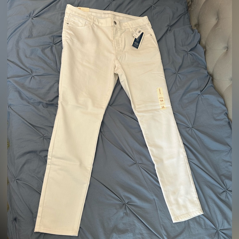 Old Navy Mid-Rise Rockstar Super Skinny Jeans